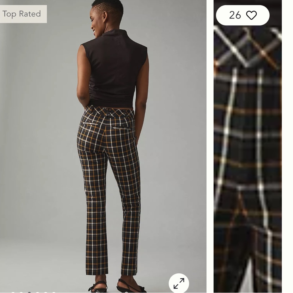 Anthropologie Slim Kick-Flare Pants‎